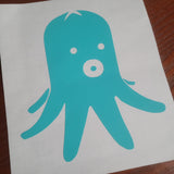 Octodog Silhouette Vinyl Decal